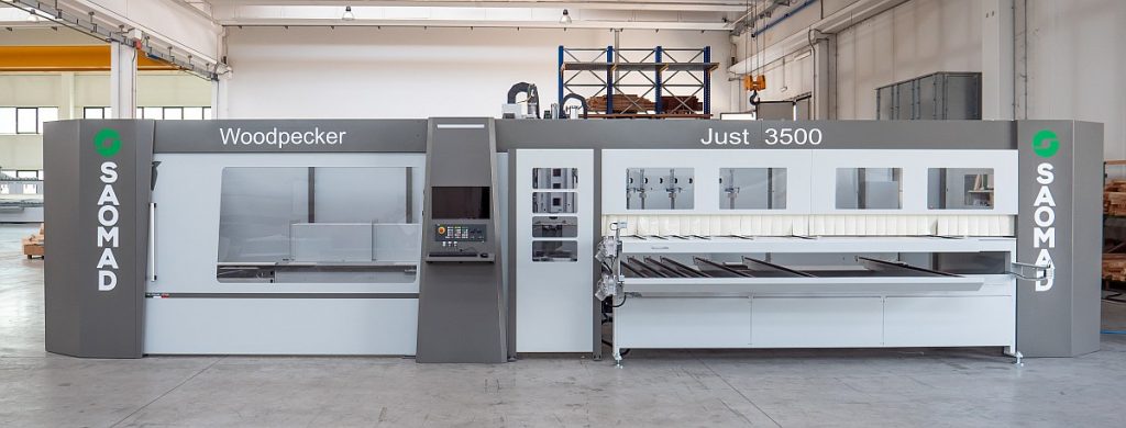CNC Bearbeitungszentrum Woodpecker Just 3500 Saomad - 13