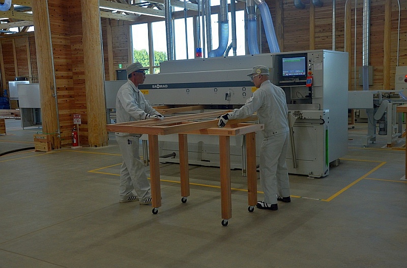 Projekt einer Fabrik für Türen und Fenster aus Holz in Japan - 5