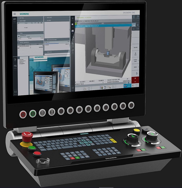 Saomad führt Sinumerik One von Siemens ein, das CNC der neuesten Generation - 5