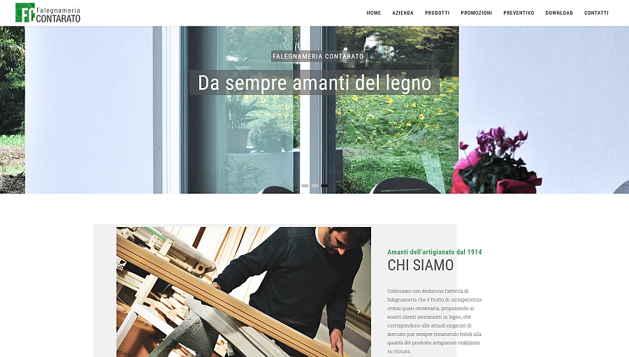 Die Schreinerei Contarato in Teolo Italien kaufte eine Woodpecker Just 3500 Holzbearbeitungsmaschine - 1