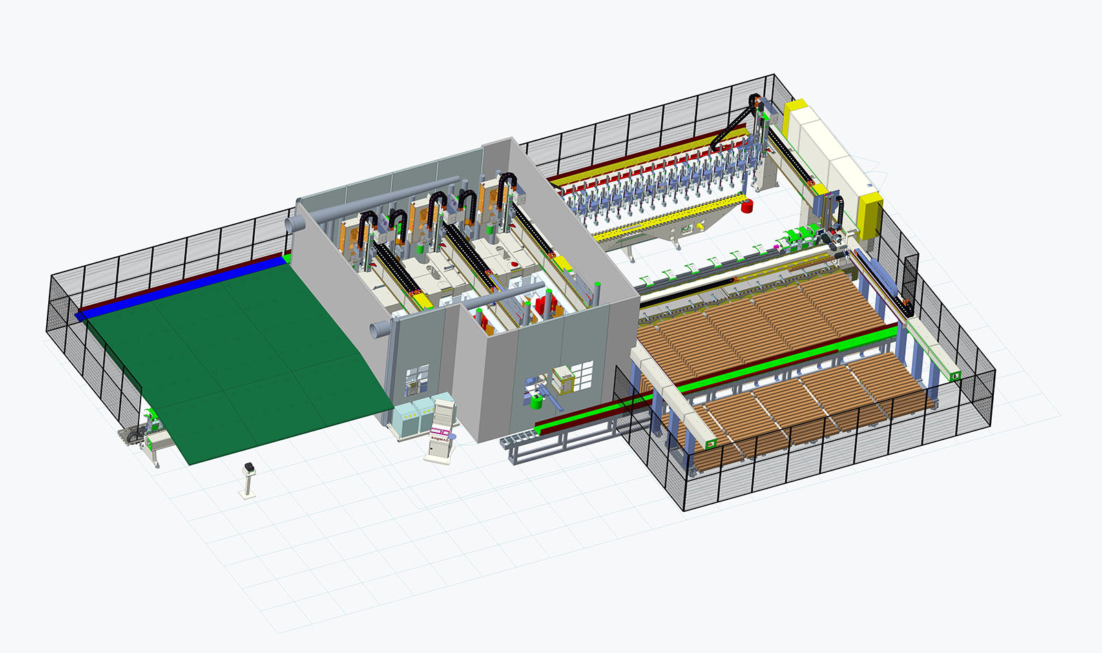 Woodpecker Performance - machining centre designed by Saomad