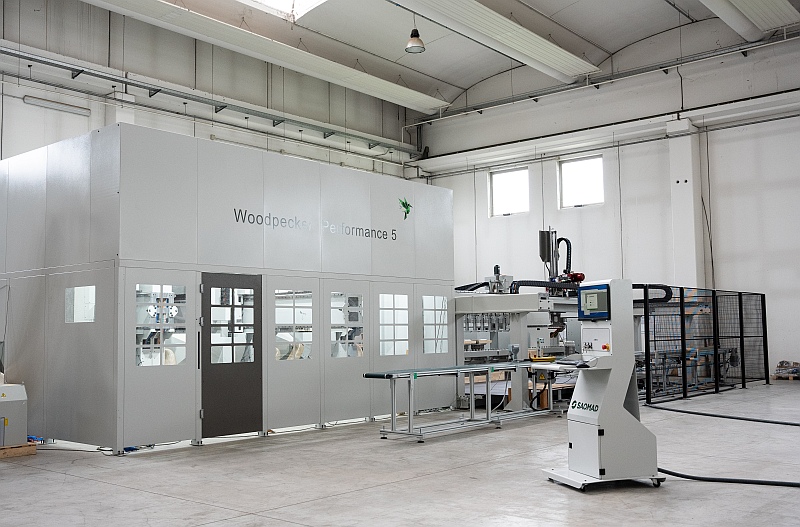 Woodpecker Performance machining centres in CNC Saomad - 2