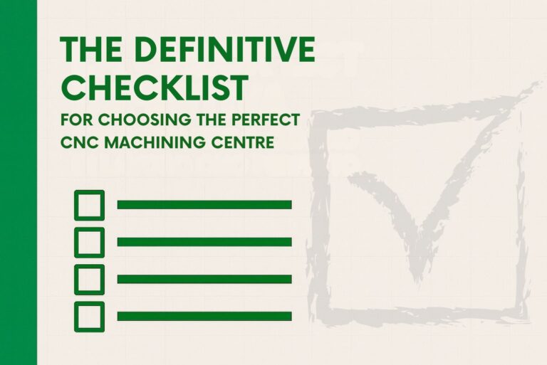 The definitive Checklist for choosing the perfect CNC machining centre