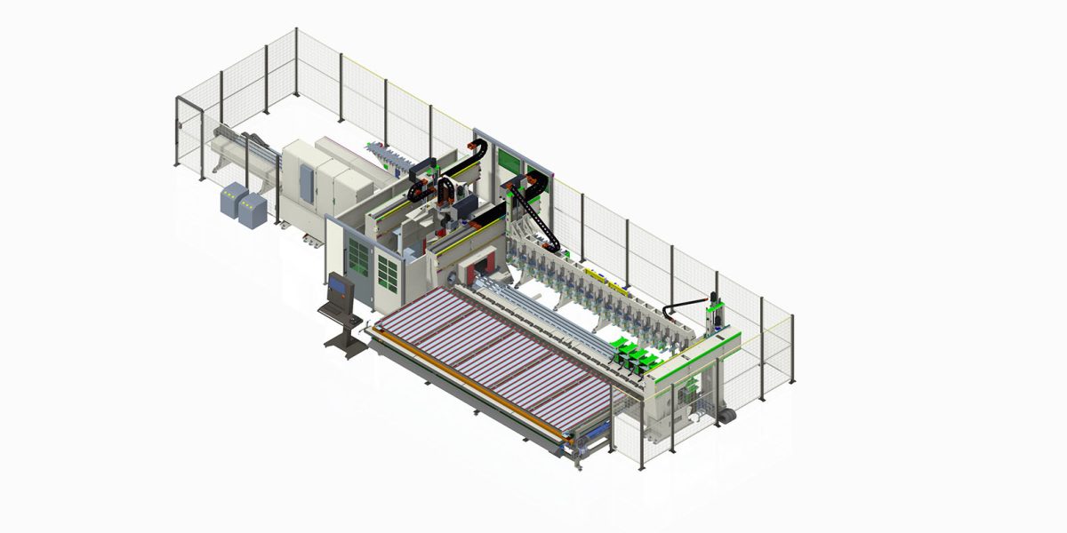 The woodworking center is designed for joineries looking for simplified, versatile and customized production - 2