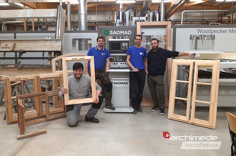 Les machines à bois SAOMAD sont dotées d’un logiciel de gestion complet et flexible - 7