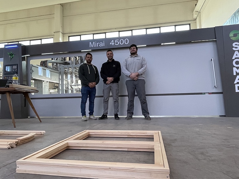 La menuiserie Bettiga redéfinit la production de menuiseries grâce à la technologie Woodpecker Mirai - 1