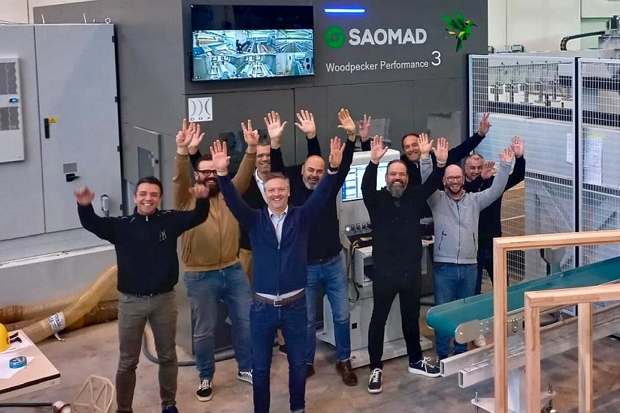 Woodpecker Performance par Saomad pour une cliente française à Breheret - 4