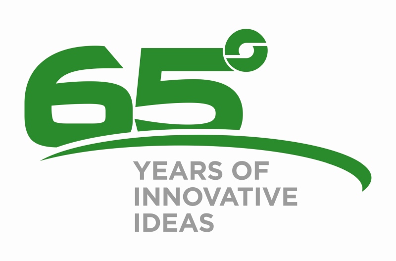 Logo Saomad per i 65 anni di attività
