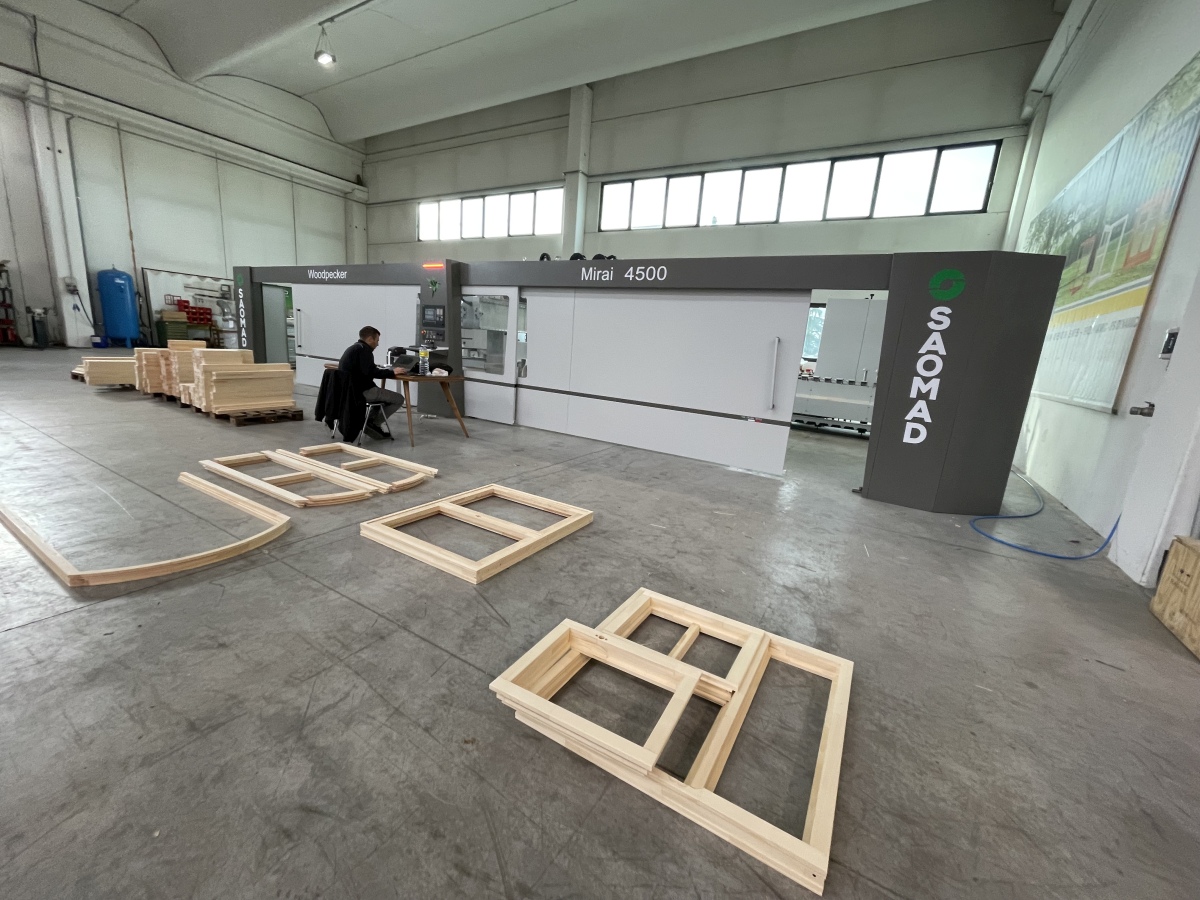 La Falegnameria Bettiga ridefinisce la produzione di serramenti grazie alla tecnologia di Woodpecker Mirai - 2